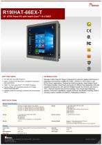 19" ATEX Panel PC with Intel® Core™ i5-1135G7 R19IHAT-66EX-T