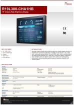 19" Chassis High Brightness Display R19L300-CHA1HB