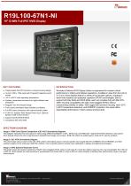 19" G-WIN Full IP67 NVIS Display R19L100-67N1-NI