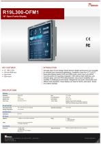 19” Open Frame Display R19L300-OFM1