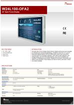 24” Open Frame Display W24L100-OFA2