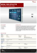 24” Open Frame Transflective Display W24L100-OFA2TR
