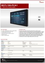 27" Multi-Touch Chassis Display W27L100-PCA1