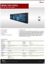 28.6" Bar Type Chassis Display W28L100-CHA2