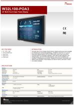 32" Multi-Touch Open Frame Display W32L100-POA3