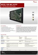 32" PCAP Rack Mount Defence Display W32L100-MLA3FP