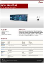 37" Bar Type Open Frame Display W38L100-OFA1