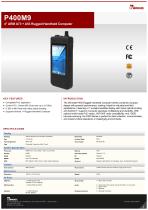 4" ARM A73 + A53 Rugged Handheld Computer P400M9