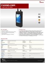 4" Multi-mode PoC Radios P400M9-DMR