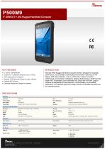 5" ARM A73 + A53 Rugged Handheld Computer P500M9