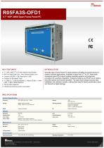 5.7" NXP i.MX6 Open Frame Panel PC R05FA3S-OFD1