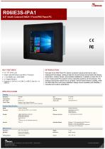 6.5" Intel® Celeron® N6211 Front IP65 Panel PC R06IE3S-IPA1