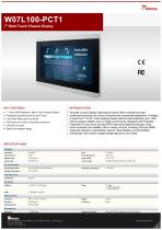 7" Multi-Touch Chassis Display W07L100-PCT1
