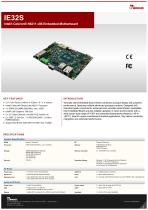 Intel® Celeron® N6211 x86 Embedded Motherboard IE32S