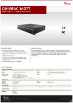 Intel® Core™ i7-14700T 2U Rack Server OMIVEAC-IAD7T