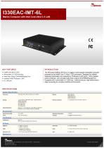 Marine Computer with Intel Core Ultra 5, 6 LAN I330EAC-IMT-6L