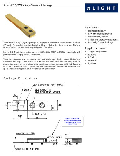 A Package QCW Linear Array