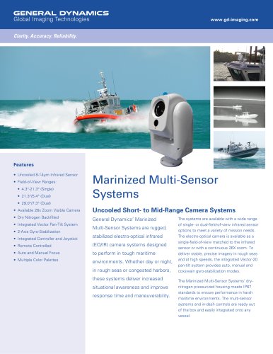 Marinized Multi-Sensor Systems