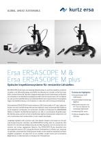 Ersa ERSASCOPE M & Ersa ERSASCOPE M plus