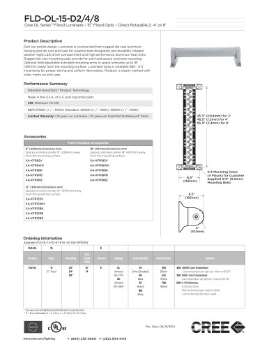 OL Series Accent/Flood - 15 Degree