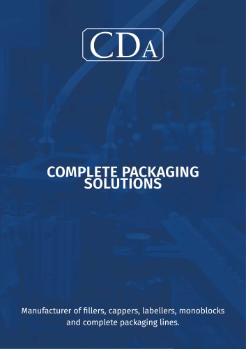 Complete packaging solutions