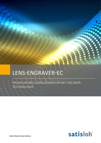 Brillenoptik - Lens-Engraver-EC Premium-brillenglasgravur mit Excimer-Technologie