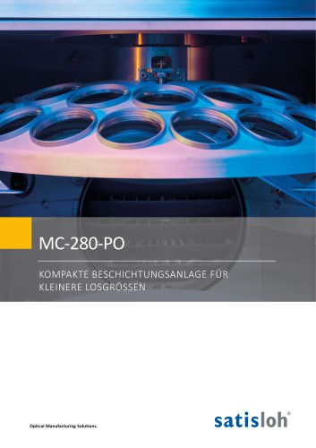 Feinoptik - MC-280-PO  Dünnfilm-Beschichtungsmaschine