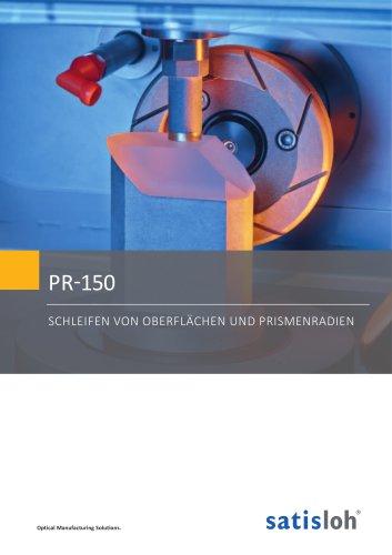 Feinoptik - PR-150 Prism Schleifmaschine