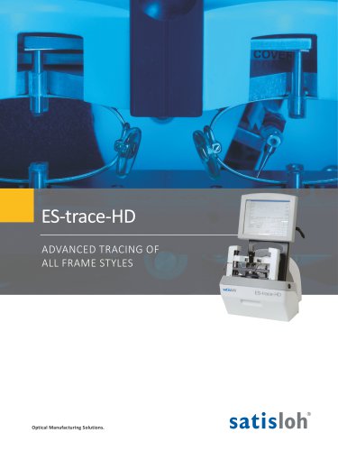 Ophthalmic - ES-trace-HD Advanced tracing of all frame styles