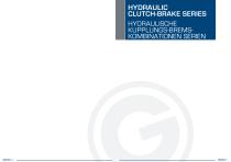 Hydraulische Kupplungen, Bremsen und Kombinationen Katalog - Goizper Industrie - 11