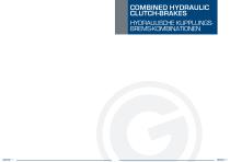 Hydraulische Kupplungen, Bremsen und Kombinationen Katalog - Goizper Industrie - 8