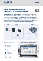 ICS2 - STEUERUNG FÜR FEST GETAKTETE RUNDSCHALTTISCHE