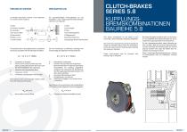 Pneumatische Kupplungen, Bremsen und Kombinationen Katalog - Goizper Industrie - 9