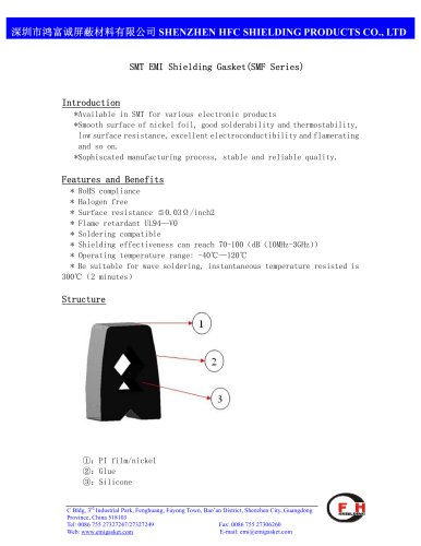 SMT EMI Shielding Gasket