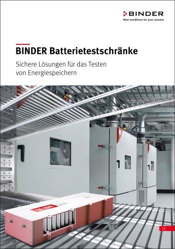 Batterietestschränke