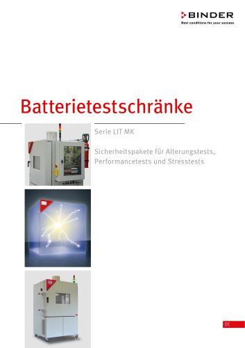 Batterietestschränke