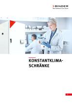 Konstantklimaschränke 2025