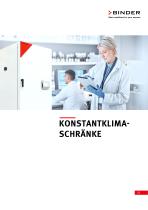 Konstantklimaschränke  Serie KBF-S ECO | KBF | KBF PRO -1