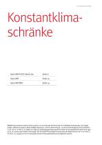 Konstantklimaschränke  Serie KBF-S ECO | KBF | KBF PRO -3