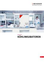 Kühlinkubatoren  KT | KB ECO | KB | KB PRO-1