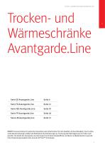 Trocken- und Wärmeschränke  Serien ED | ED-S | FD | FD-S | FED | FP | M-3