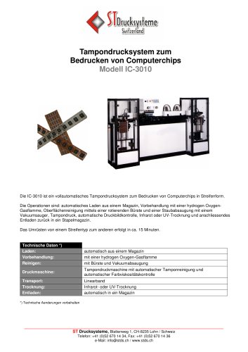 IC-3010 mit Lineartransport