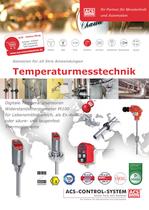 Temperaturmesstechnik Prospekt - 1