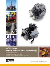 P1/PD Series  Medium Pressure Axial Piston Pumps