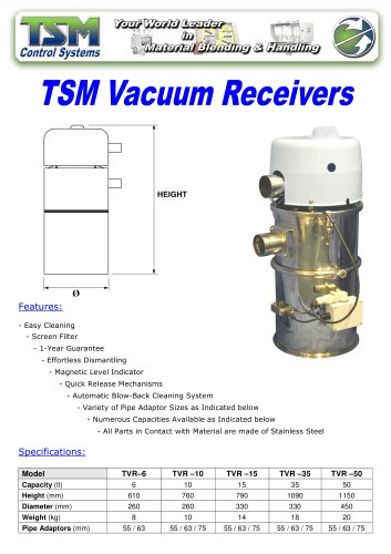 TSM Loaders - Receivers