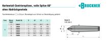 Volle Spitze, 60°, ohne Abdrückgewinde-1