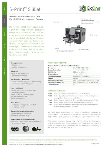 S-Print Silicate