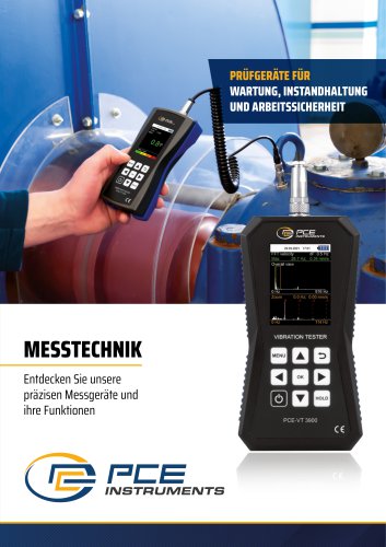 Messtechnik f&uuml;r Wartung und Instandhaltung