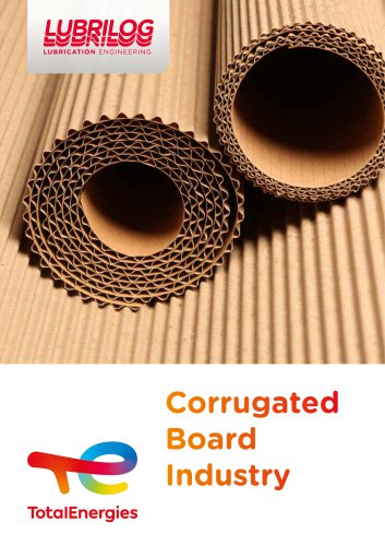 Lubrilog Corrugated Board Industry brochure