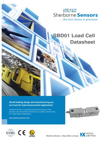 Sherborne Sensors SBD01 Load Cell Datasheet